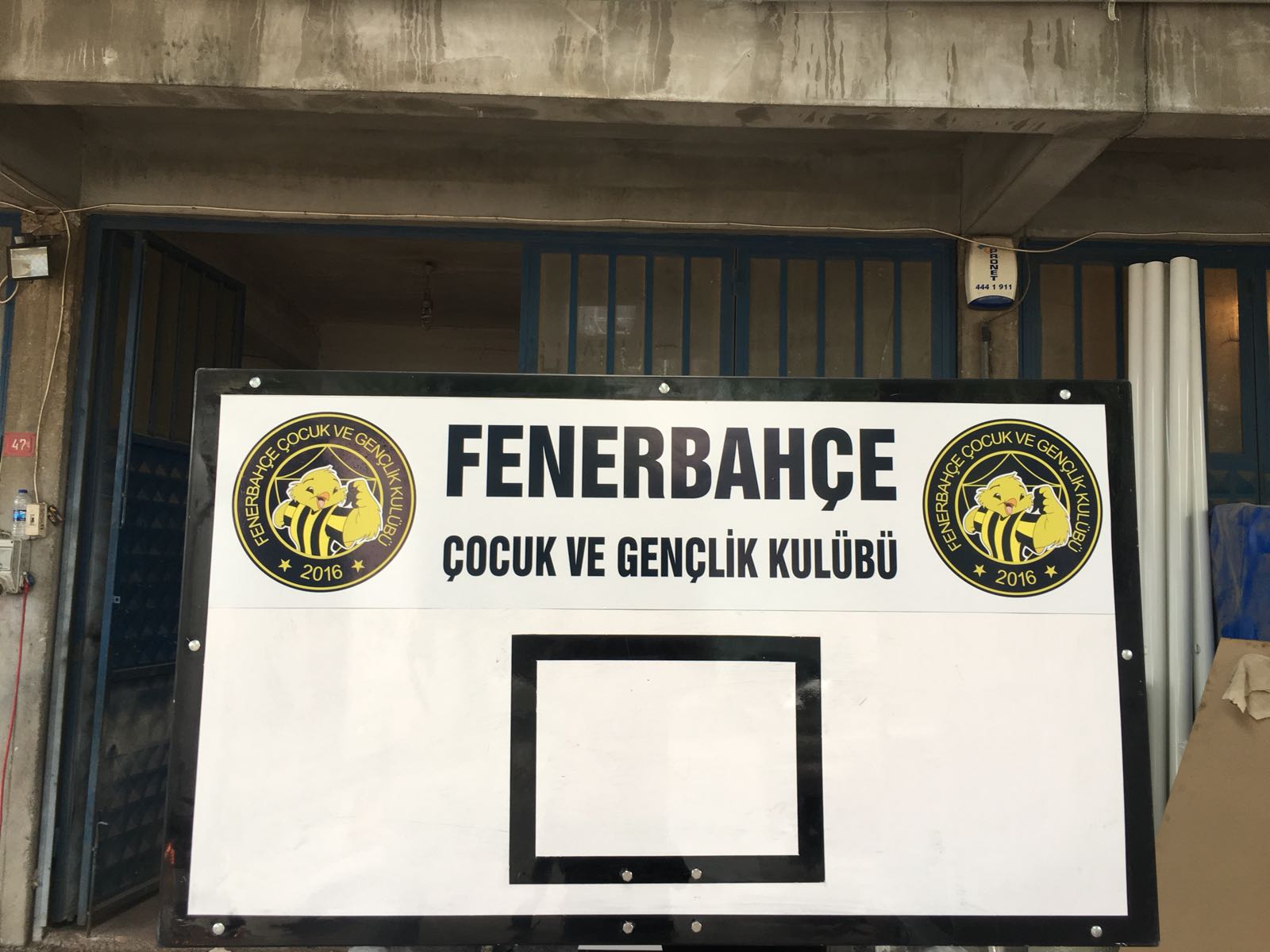 Denizli Fenerbahçeliler şubesine potalar sevk edilmiştir