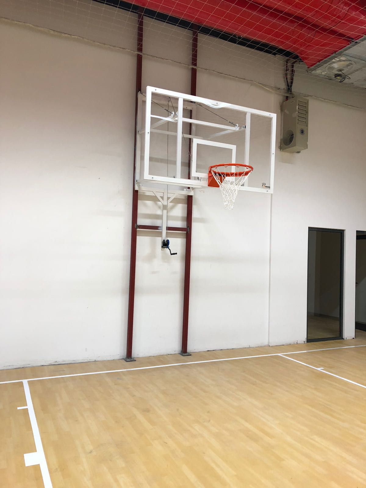 105/180 Cm 10 Mm Akrilik Cam Yükseklik Ayarlı Krikolu Basketbol Potası