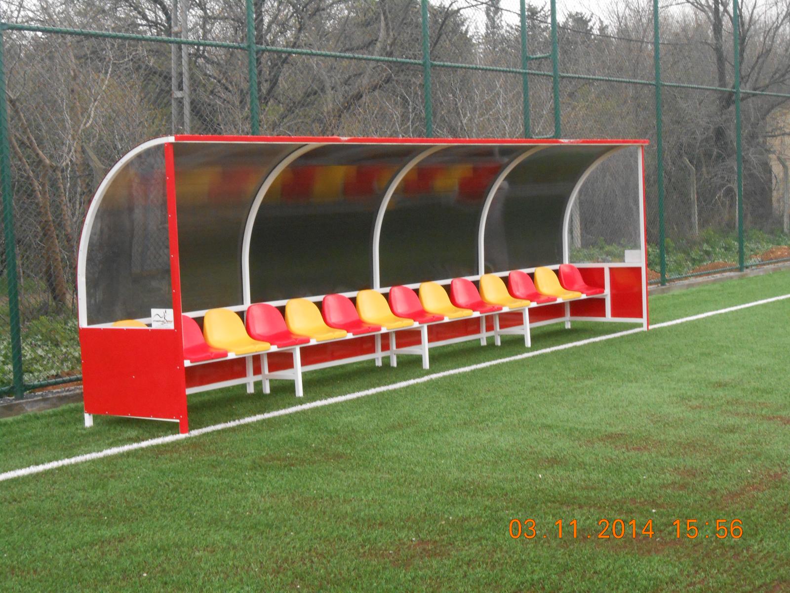 14 Kişilik Yedek Oyuncu Kulübesi