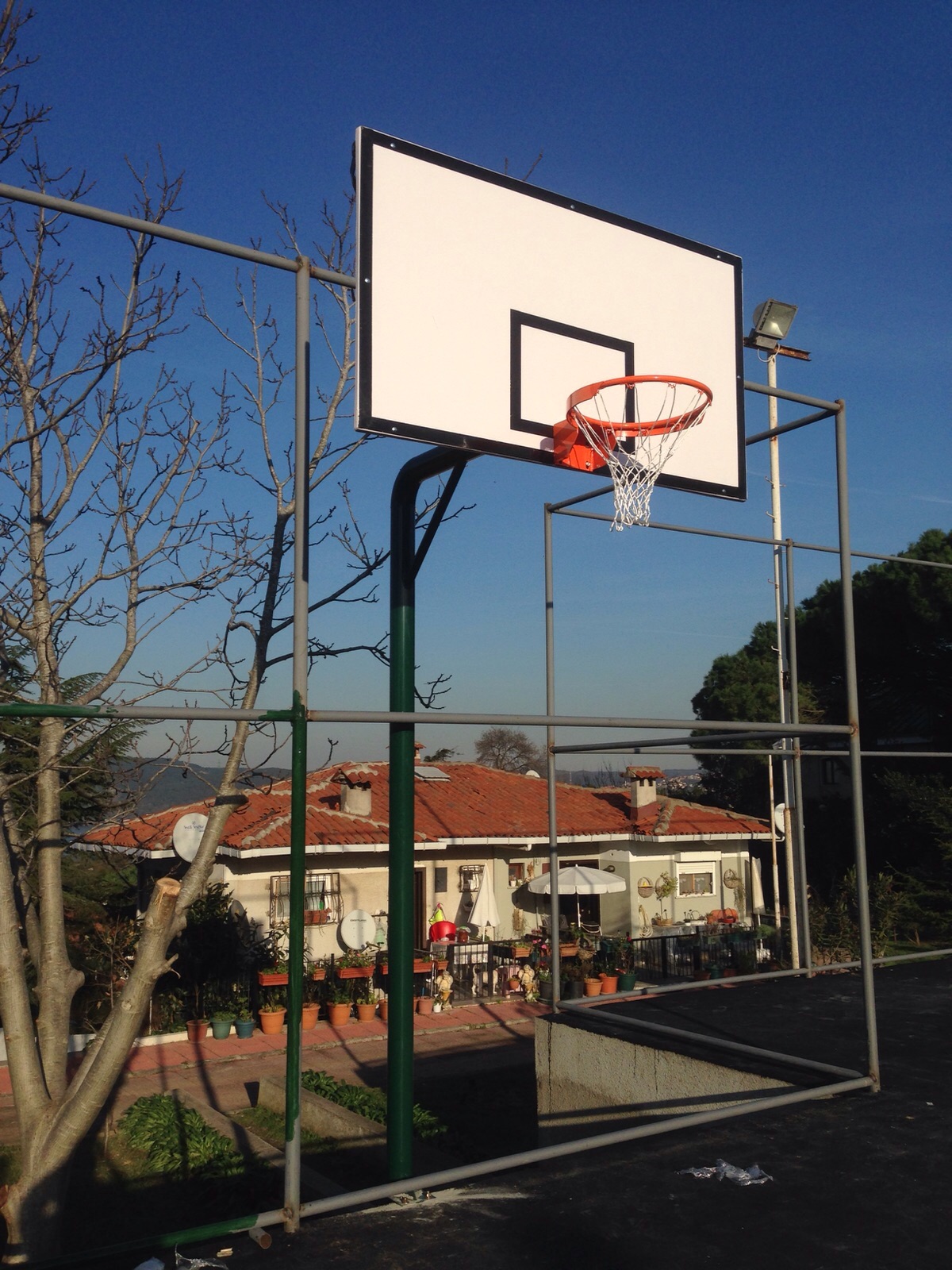 PN03 - Tek Direkli Basketbol Potası