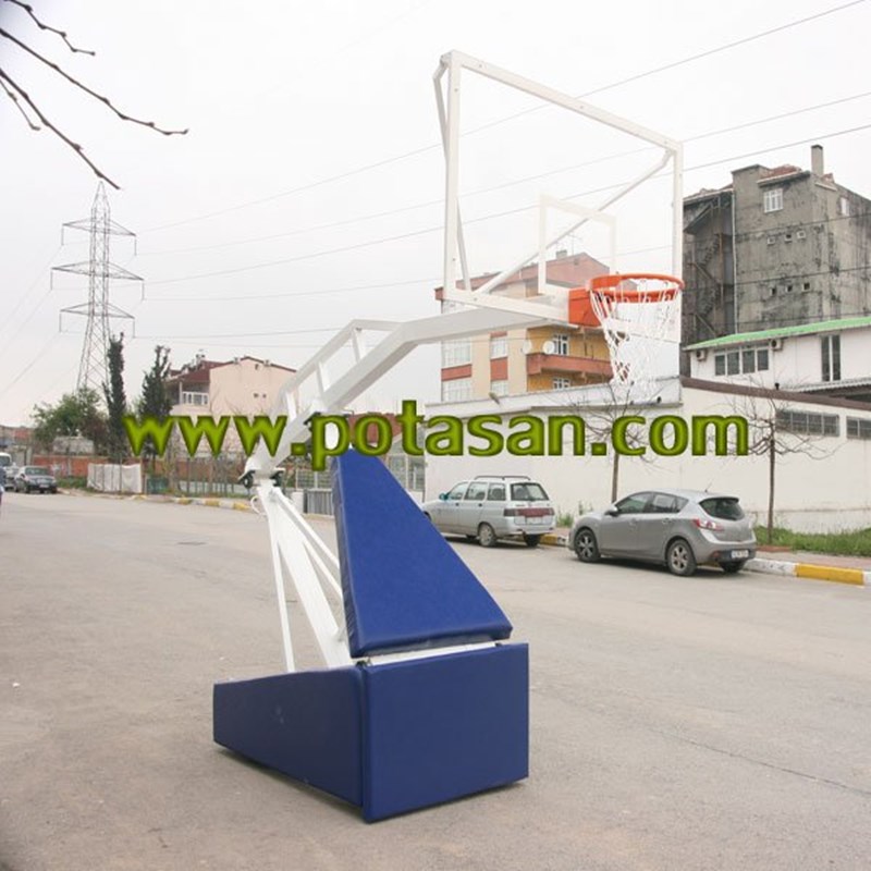 PN421 - Okul Tipi Hidrolik Katlanabilir Basketbol Potası
